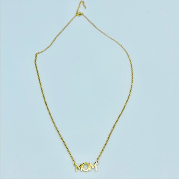 Mom Necklace Chain Gold Stainless Steel - Picture 4 of 6